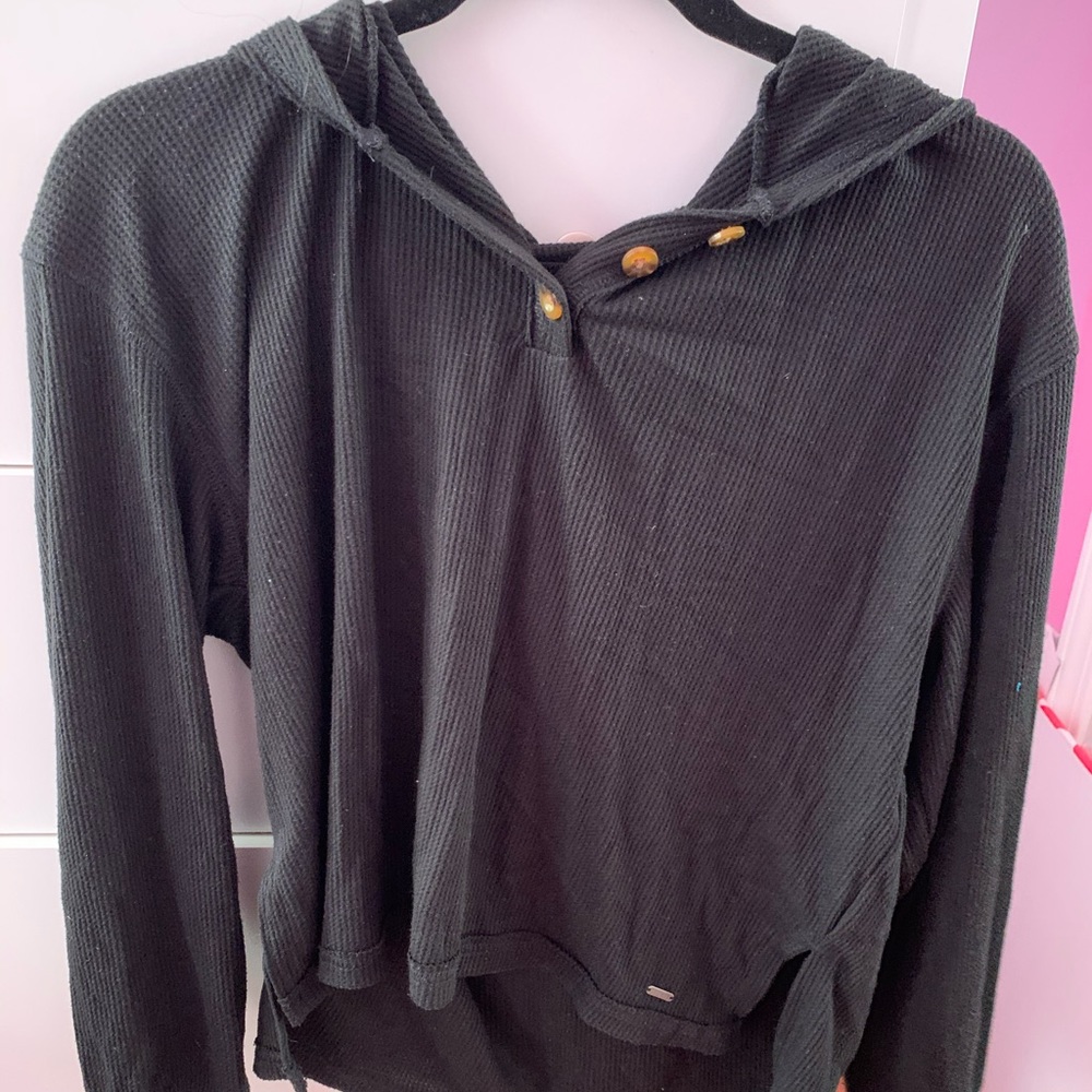 Hollister button up sweater